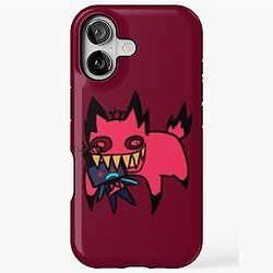 Cursed Cat Alastor Hazbin Hotel iPhone Tough Case