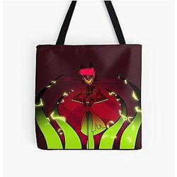 Hazbin Hotel Alastor vs Adam Tote Bag