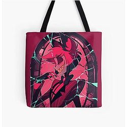 Stained Glass Alastor Print Tote Bag