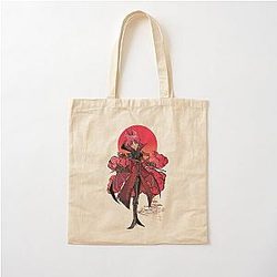 Retro Alastor Dracula Cotton Tote Bag