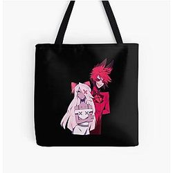 Hazbin Hotel Alastor Tote Bag