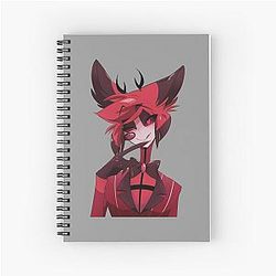 Alastor Hazbin Hotel Spiral Notebook