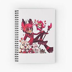 Hazbin Hotel Spiral Notebook
