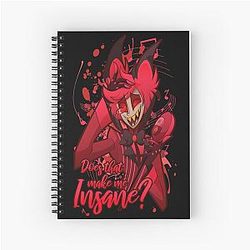 Insane Alastor the Radio Demon Spiral Notebook