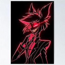 Neon Alastor Poster