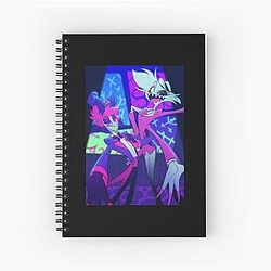 Hazbin Hotel Alastor Spiral Notebook