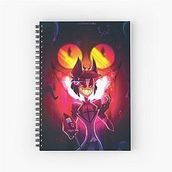Alastor the Demon Spiral Notebook