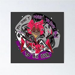 Alastor Asexual Poster
