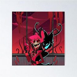 Alastor and His Shadow Poster