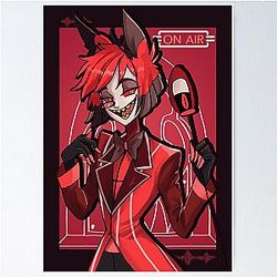 Hazbin Hotel Alastor Poster