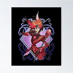 Hazbin Hotel Alastor Poster