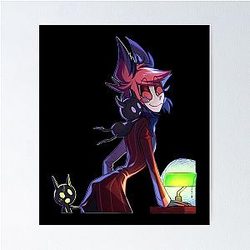 Hazbin Hotel Alastor Poster