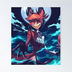 Hazbin Hotel Alastor Poster