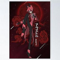 Alastor Fight Hazbin Hotel Poster
