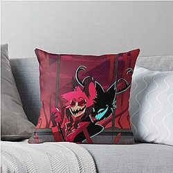 Alastor & His Shadow Throw Pillow