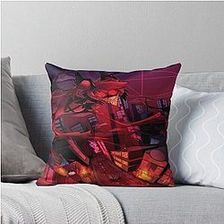 Alastor - Hazbin Hotel Throw Pillow