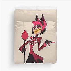 Alastor Radio Demon Hazbin Hotel Duvet Cover