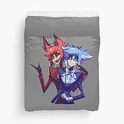 Alastor Hazbin Hotel Duvet Cover