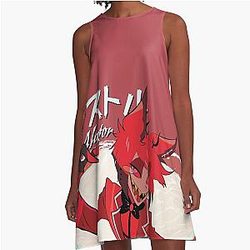 Hazbin Hotel Alastor Skyness Dress