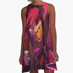 Alastor Hazbin Hotel A-Line Dress