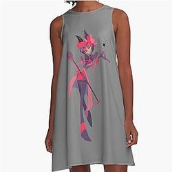 Alastor - Hazbin Hotel A Line Dress