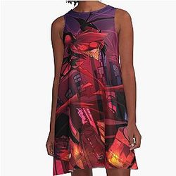 Alastor Hazbin Hotel A-Line Dress