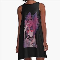 Alastor Hazbin Hotel A Line Dress
