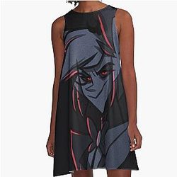 Alastor - Hazbin Hotel A Line Dress