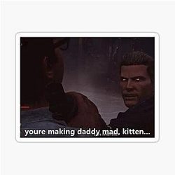 Albert Wesker Vanguard Rising dbd Sticker