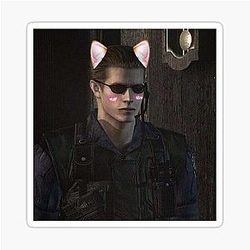 albert wesker Sticker