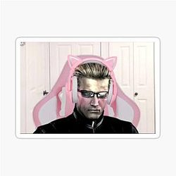 Albert Wesker E-Girl sticker