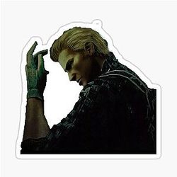 Resident Evil 4 Albert Wesker Sticker