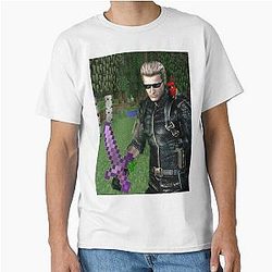 Albert Wesker Resident Evil 5 Minecraft Classic T-Shirt