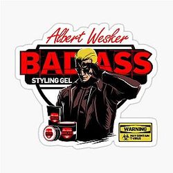Albert Wesker Sticker