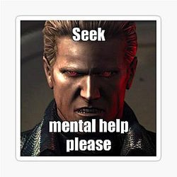 Albert Wesker Seeks Mental Help