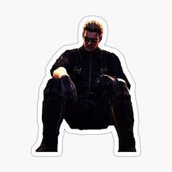 Resident Evil 4 Albert Wesker Sticker