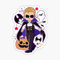 Resident Evil Alfred Wesker Sticker
