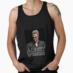Albert Wesker Poster Design Tank Top