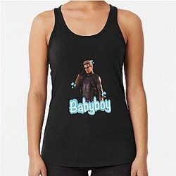 Albert Wesker Babyboy Resident Evil Racerback Tank Top