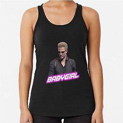 Babygirl Albert Wesker Resident Evil 4 Racerback Tank Top