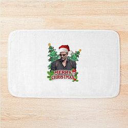 Merry Christmas Albert Wesker Resident Evil Bath Mat