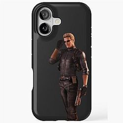 Portrait of Albert Wesker from Resident Evil iPhone Tough Case