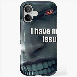 Albert Wesker Has Mental Issues iPhone Tough Case
