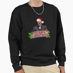 Merry Christmas Albert Wesker Resident Evil 4 Remake Pullover Sweatshirt