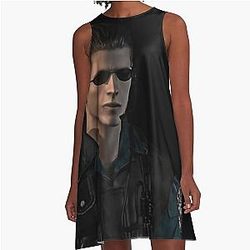 Baby Walker Zombie Albert Wesker RE1 Remake A-Line Dress