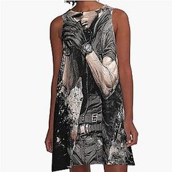 Albert Wesker Resident Evil Art Print A-Line Dress