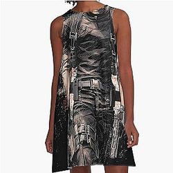 Albert Wesker Resident Evil Art Print Tyrannical Mastermind A-Line Dress