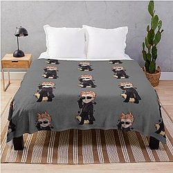 Albert Wesker Chibi Throw Blanket