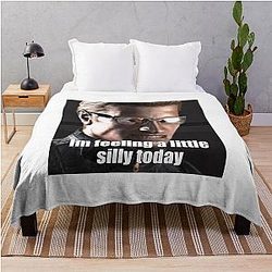 Silly Albert Wesker Throw Blanket
