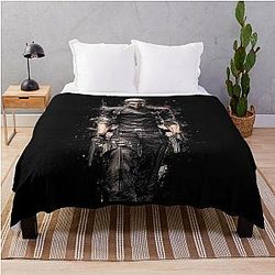 Albert Wesker Resident Evil Art Print Throw Blanket